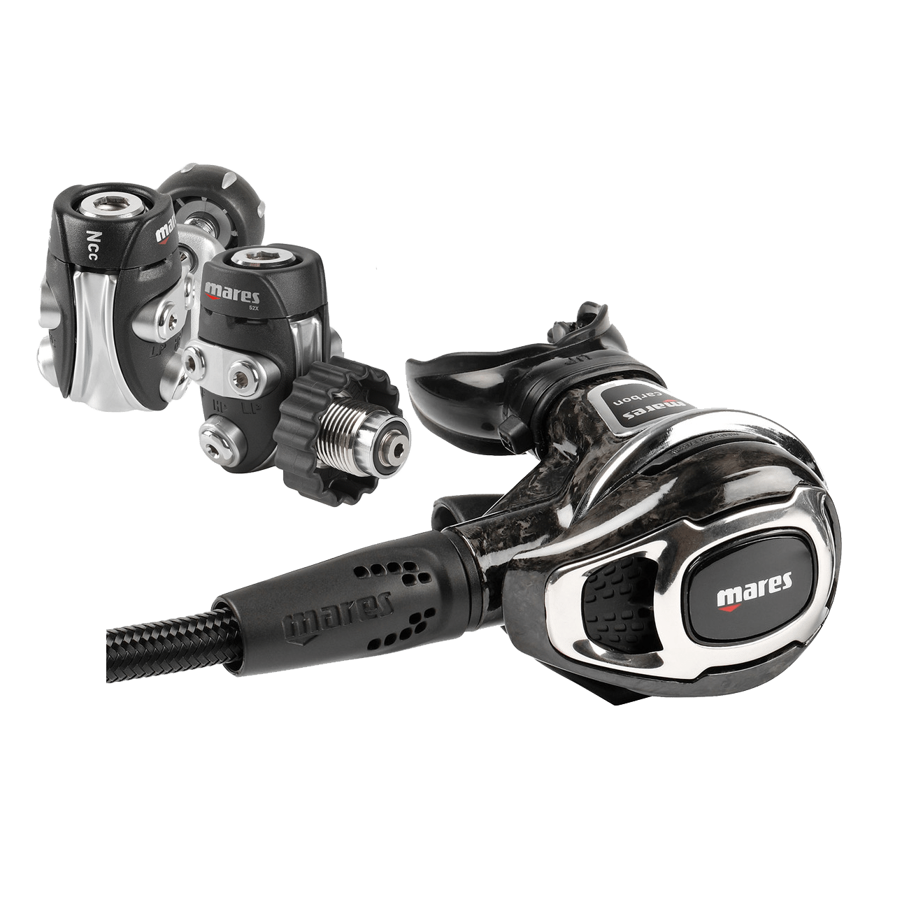 Mares Carbon 52x Regulator | Mares Regulators | Mares Singapore