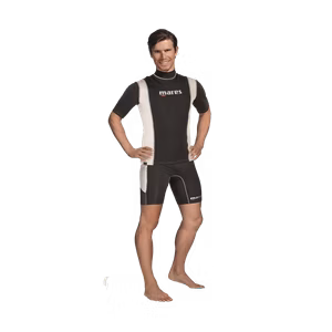 Mares Fire Skin Short Sleeve With Hood | Mares Rashguards | Mares Singapore