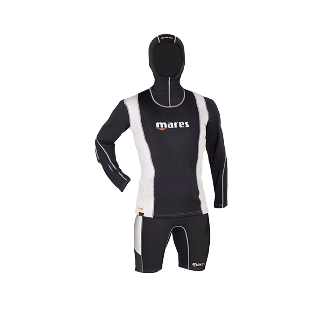 Mares Fire Skin Long sleeve with Hood Rashguard - Image 2
