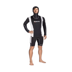 Mares Fire Skin Long Sleeve With Hood | Mares Rashguards | Mares Singapore
