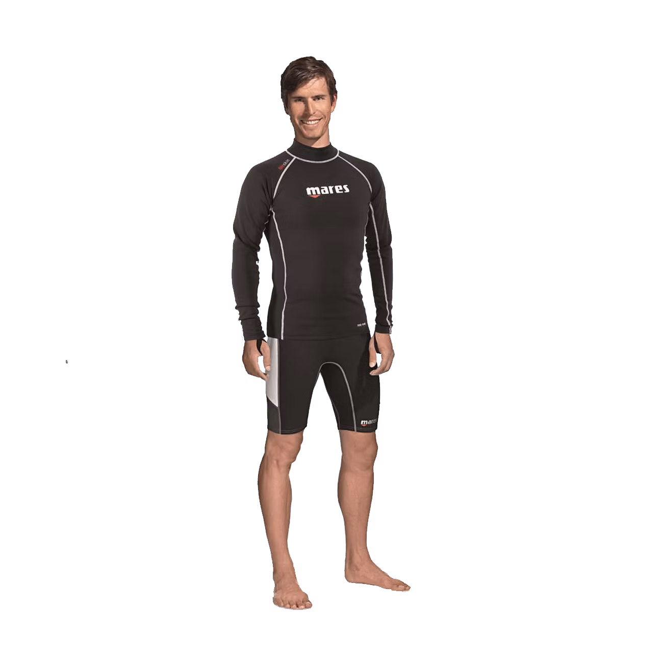 Mares Fire Skin Long Sleeve With Hood | Mares Rashguards | Mares Singapore