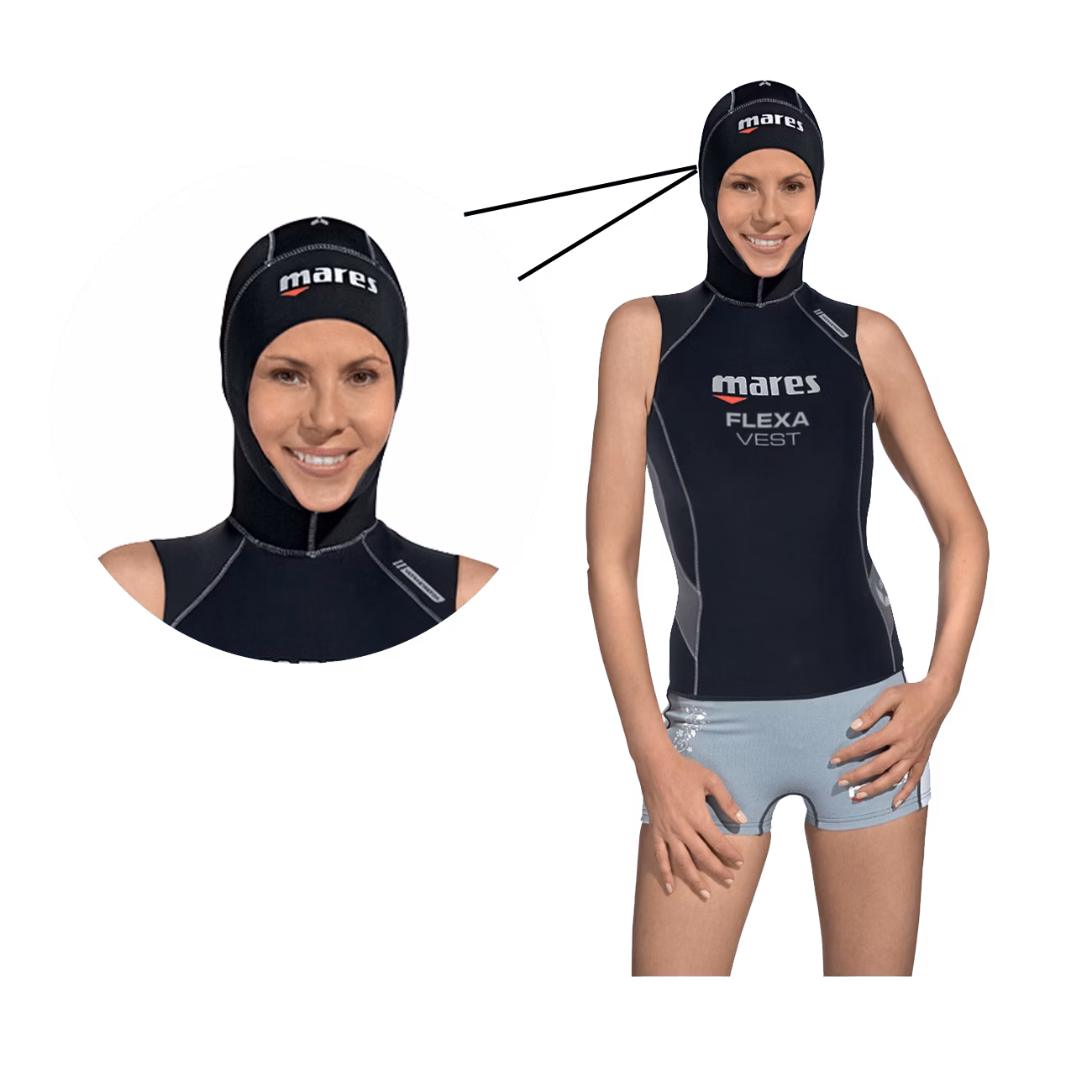 Mares Flexa Vest - She Dives Wetsuit - Image 3