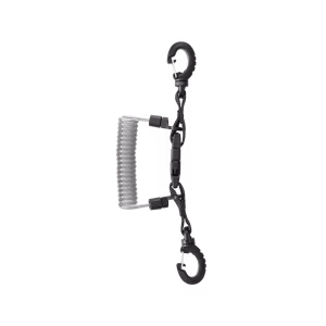 Mares Lanyard Stainless Spiral With Ring