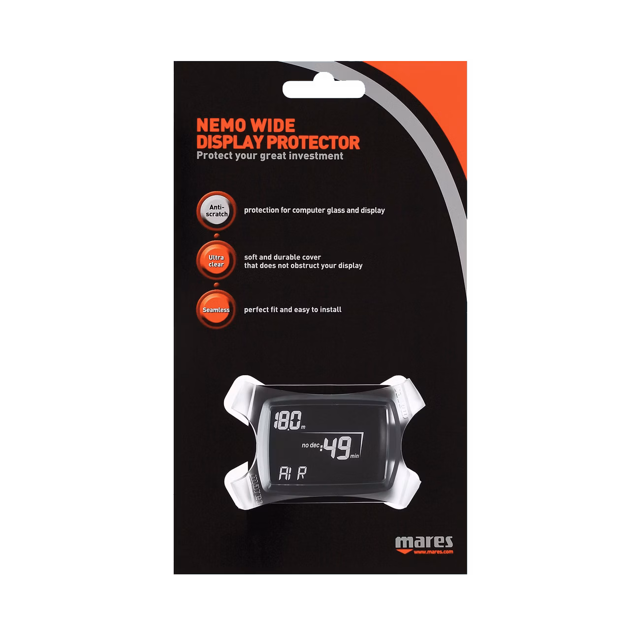 Mares Nemo Wide Display Protector